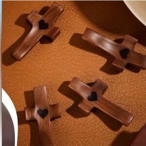 Wooden Pocket Cross For Stress And Anxiety Fidget Cross